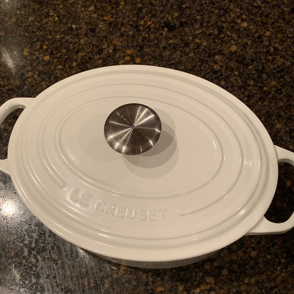 Le Creuset oval Dutch oven